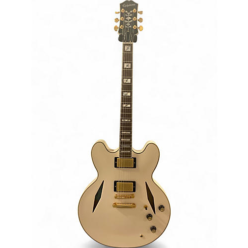 Used Epiphone emily wolfe sheraton WHITE Hollow Body Electric Guitar WHITE