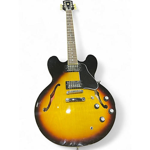 Used Epiphone es-335 IG Tobacco Burst Hollow Body Electric Guitar Tobacco Burst