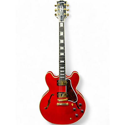 Used Epiphone es-355 Cherry Hollow Body Electric Guitar