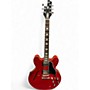 Used Epiphone es335 BLOCK Cherry Hollow Body Electric Guitar Cherry