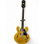 Used Epiphone es335 IG Gold Hollow Body Electric Guitar Gold