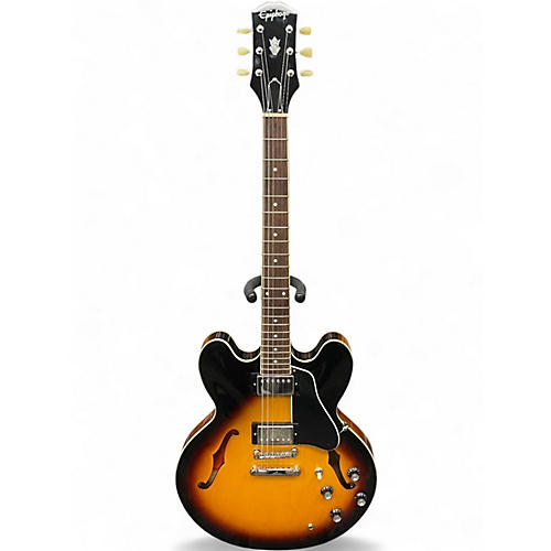 Used Epiphone es335 IG Sunburst Hollow Body Electric Guitar Sunburst
