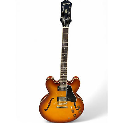 Used Epiphone es335 Inspired By tea burst Hollow Body Electric Guitar