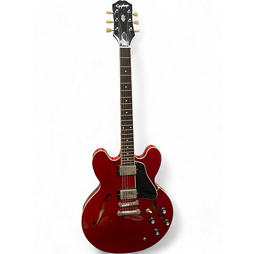 Used Epiphone es335 ig Cherry Hollow Body Electric Guitar Cherry