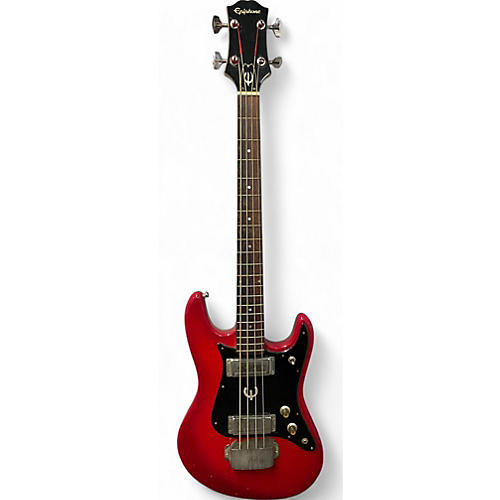 Epiphone Used Epiphone et-280 Candy Red Burst Electric Bass Guitar Candy Red Burst