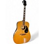 Used Epiphone Used Epiphone fT550 Excellente Natural Acoustic Guitar Natural