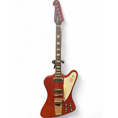 Used Epiphone firebird (inspired by gibson) Red Solid Body Electric Guitar