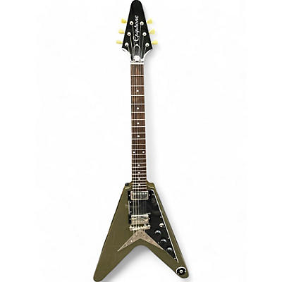 Epiphone Used Epiphone flying v  olive green Solid Body Electric Guitar