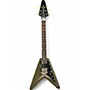 Used Epiphone Used Epiphone flying v  olive green Solid Body Electric Guitar olive green