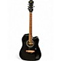 Used Epiphone ft100ce black Acoustic Guitar black