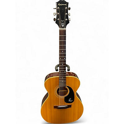 Used Epiphone ft130 Natural Acoustic Guitar