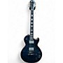 Used Epiphone gibson les paul Sapphire Blue Trans Solid Body Electric Guitar Sapphire Blue Trans
