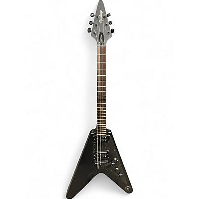 Used Epiphone goth v Black Solid Body Electric Guitar