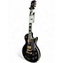 Used Epiphone inspired by Gibson Les Paul Custom Black and White Solid Body Electric Guitar Black and White