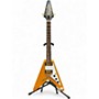 Used Epiphone inspired by gibson 1958 korina flying v Natural Solid Body Electric Guitar Natural