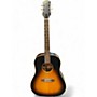 Used Epiphone inspired by gibson J45 2 Color Sunburst Acoustic Electric Guitar 2 Color Sunburst
