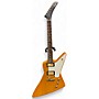 Used Epiphone inspired by gibson explorer Natural Solid Body Electric Guitar Natural