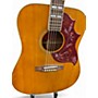 Used Epiphone inspired by gibson hummingbird Natural Acoustic Electric Guitar Natural