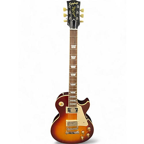 Epiphone Used Epiphone inspired by gibson les paul custom 59 2 Color Sunburst Solid Body Electric Guitar 2 Color Sunburst