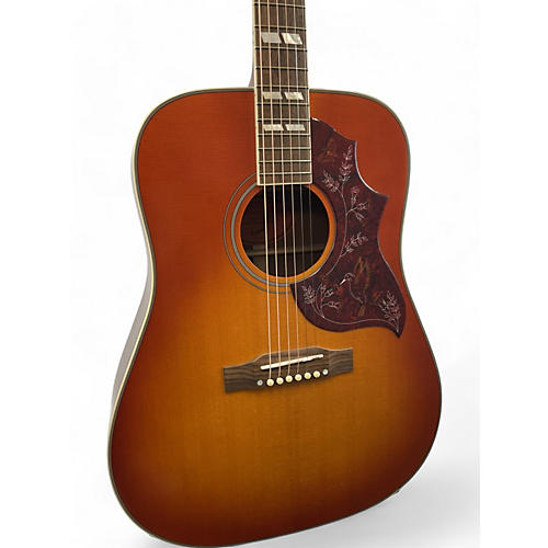 Epiphone Used Epiphone inspired by hummingbird Heritage Cherry Sunburst Acoustic Electric Guitar Heritage Cherry Sunburst