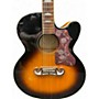 Used Epiphone j-200EC STUDIO 2 Color Sunburst Acoustic Electric Guitar 2 Color Sunburst