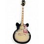 Used Epiphone j200 ec studio Black Acoustic Electric Guitar Black