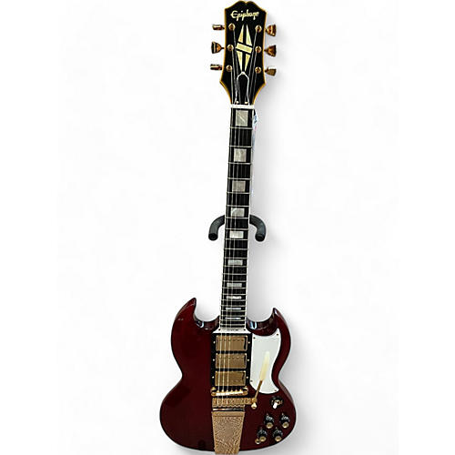 Used Epiphone joe Bonassa 1963 sg custom herritage red Solid Body Electric Guitar herritage red