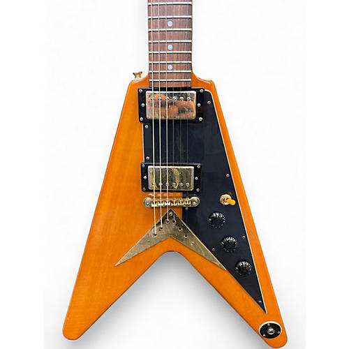 Used Epiphone kORINA v Natural Solid Body Electric Guitar Natural