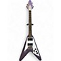 Used Epiphone kirk hammett flying v Purple Solid Body Electric Guitar Purple