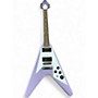 Used Epiphone kirk hammett purple flying v Purple Solid Body Electric Guitar Purple