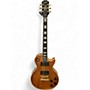 Used Epiphone les Paul custom koa Natural Solid Body Electric Guitar Natural