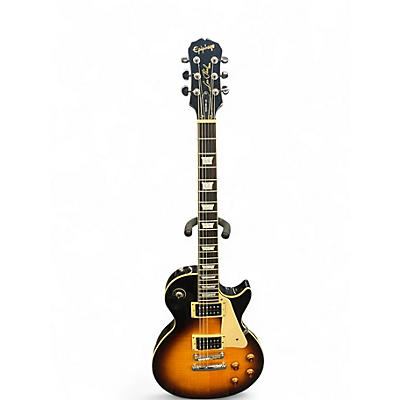 Used Epiphone les paul 2 Tone Sunburst Solid Body Electric Guitar