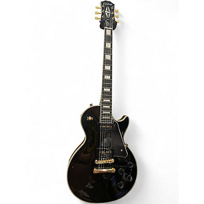 Used Epiphone les paul custom Black Solid Body Electric Guitar