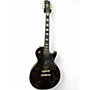 Used Epiphone les paul custom Black Solid Body Electric Guitar Black