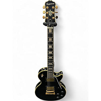 Used Epiphone les paul custom bjorn gelotte Black Solid Body Electric Guitar