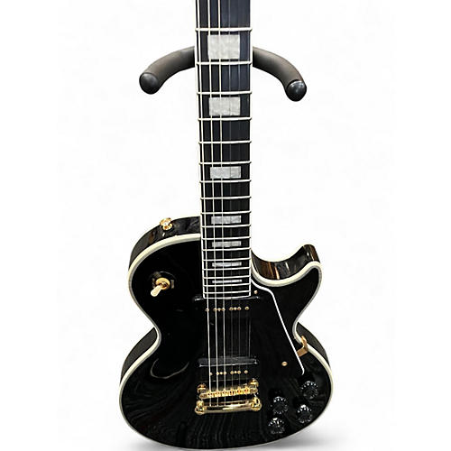 Used Epiphone les paul custom p90 ebony Solid Body Electric Guitar ebony