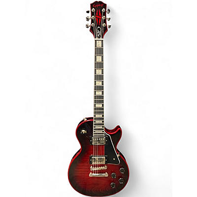 Used Epiphone les paul custom widow Trans Red Solid Body Electric Guitar