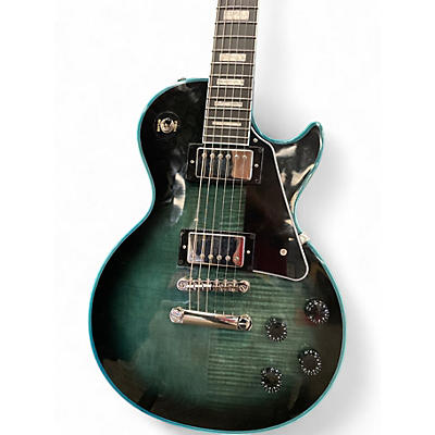 Used Epiphone les paul custom widow indigo burst Solid Body Electric Guitar