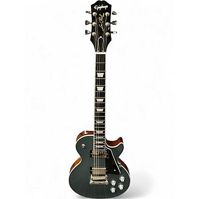 Used Epiphone les paul modern Metallic Blue Solid Body Electric Guitar