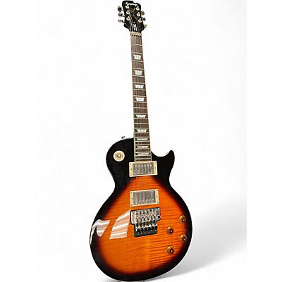 Used Epiphone les paul plus top pro/fx 2 Tone Sunburst Solid Body Electric Guitar