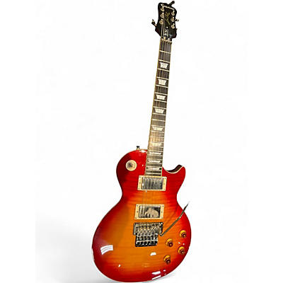 Used Epiphone les paul plus top pro fx Cherry Sunburst Solid Body Electric Guitar