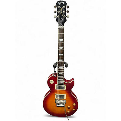 Used Epiphone les paul plus top pro fx Heritage Cherry Sunburst Solid Body Electric Guitar