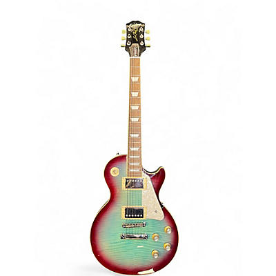 Used Epiphone les paul standard 1960's figuered blue berry burst Solid Body Electric Guitar