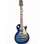 Used Epiphone les paul standard pro Blue Burst Solid Body Electric Guitar Blue Burst