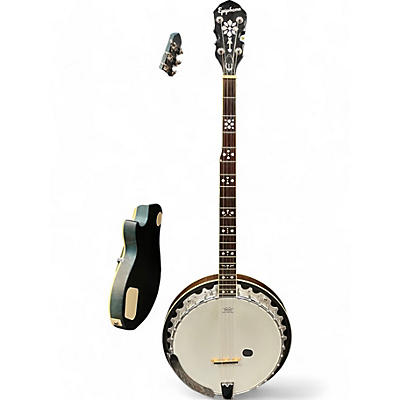 Epiphone Used Epiphone mb200 Antique Natural Banjo