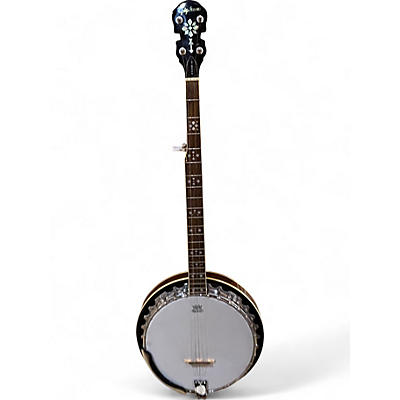 Used Epiphone mb250 Natural Banjo