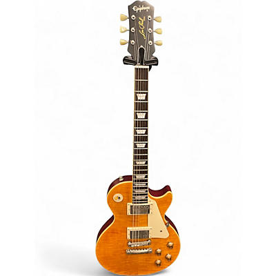 Used Epiphone oe Bonamassa Signature "Lazarus" '59 Les Paul Standard Lemonburst Solid Body Electric Guitar