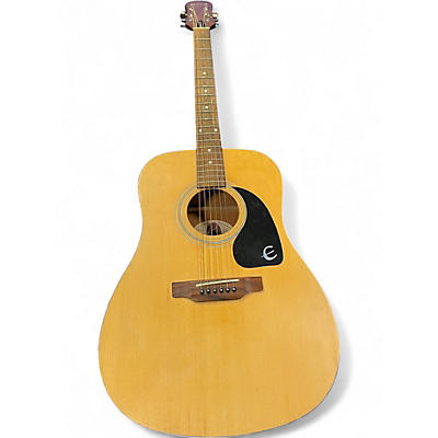 Used Epiphone pr200 Natural Acoustic Guitar