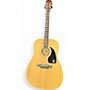 Used Epiphone pr200 Natural Acoustic Guitar Natural