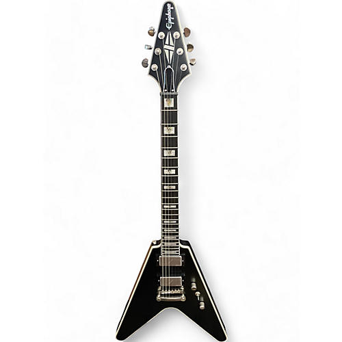 Used Epiphone prophecy flying v Black Solid Body Electric Guitar Black